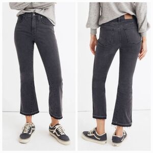 Madewell Cali Demi-Boot Inset-Leg High Rise Jeans in Tobin Wash size 26